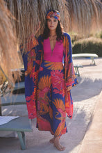 Load image into Gallery viewer, One Hundred Stars Crane Cobalt Crepe Palazzo Pants