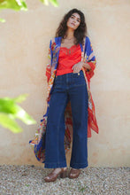 Load image into Gallery viewer, One Hundred Stars Carnival Cobalt Throwover