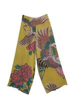 Load image into Gallery viewer, One Hundred Stars Crane Olive Crepe Palazzo Pants