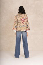 Load image into Gallery viewer, One Hundred Stars Dragon Sand Linen Jacket
