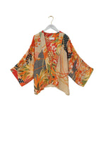 Load image into Gallery viewer, One Hundred Stars Fans Scarlet Kimono