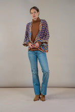 Load image into Gallery viewer, One Hundred Stars Moorish Blue Kimono