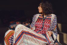 Load image into Gallery viewer, One Hundred Stars Moorish Indigo Crepe Palazzo Pant