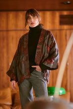 Load image into Gallery viewer, One Hundred Stars Pagoda Pewter Kimono