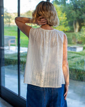 Load image into Gallery viewer, Chalk Tilly Top Cream / White