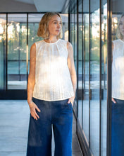 Load image into Gallery viewer, Chalk Tilly Top Cream / White