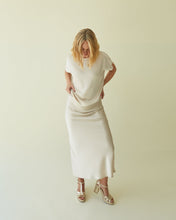 Load image into Gallery viewer, Chalk Maeve Skirt Champagne