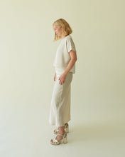 Load image into Gallery viewer, Chalk Maeve Skirt Champagne