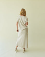 Load image into Gallery viewer, Chalk Maeve Skirt Champagne