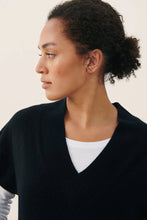 Load image into Gallery viewer, Part Two Hevin Cashmere Pullover Black