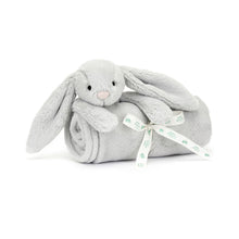 Load image into Gallery viewer, Bashful Silver Bunny Blankie