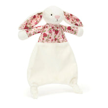 Load image into Gallery viewer, Jellycat Blossom Cream Bunny Comforter Berry
