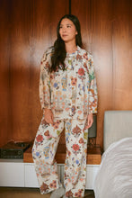 Load image into Gallery viewer, One Hundred Stars Cornucopia Ivory Poplin Pajama Set
