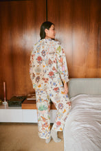 Load image into Gallery viewer, One Hundred Stars Cornucopia Ivory Poplin Pajama Set
