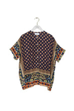 Load image into Gallery viewer, One Hundred Stars Moorish Blue Tea Blouse
