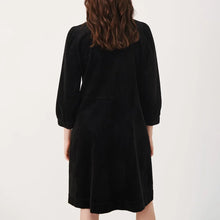 Load image into Gallery viewer, Part Two Eyvor Corduroy Dress Black
