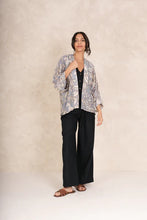 Load image into Gallery viewer, One Hundred Stars Sphinx Grey Kimono
