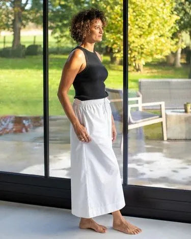 Chalk Carrie Culottes White