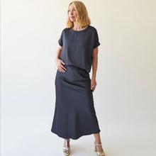 Load image into Gallery viewer, Chalk Maeve Skirt Gun Metal
