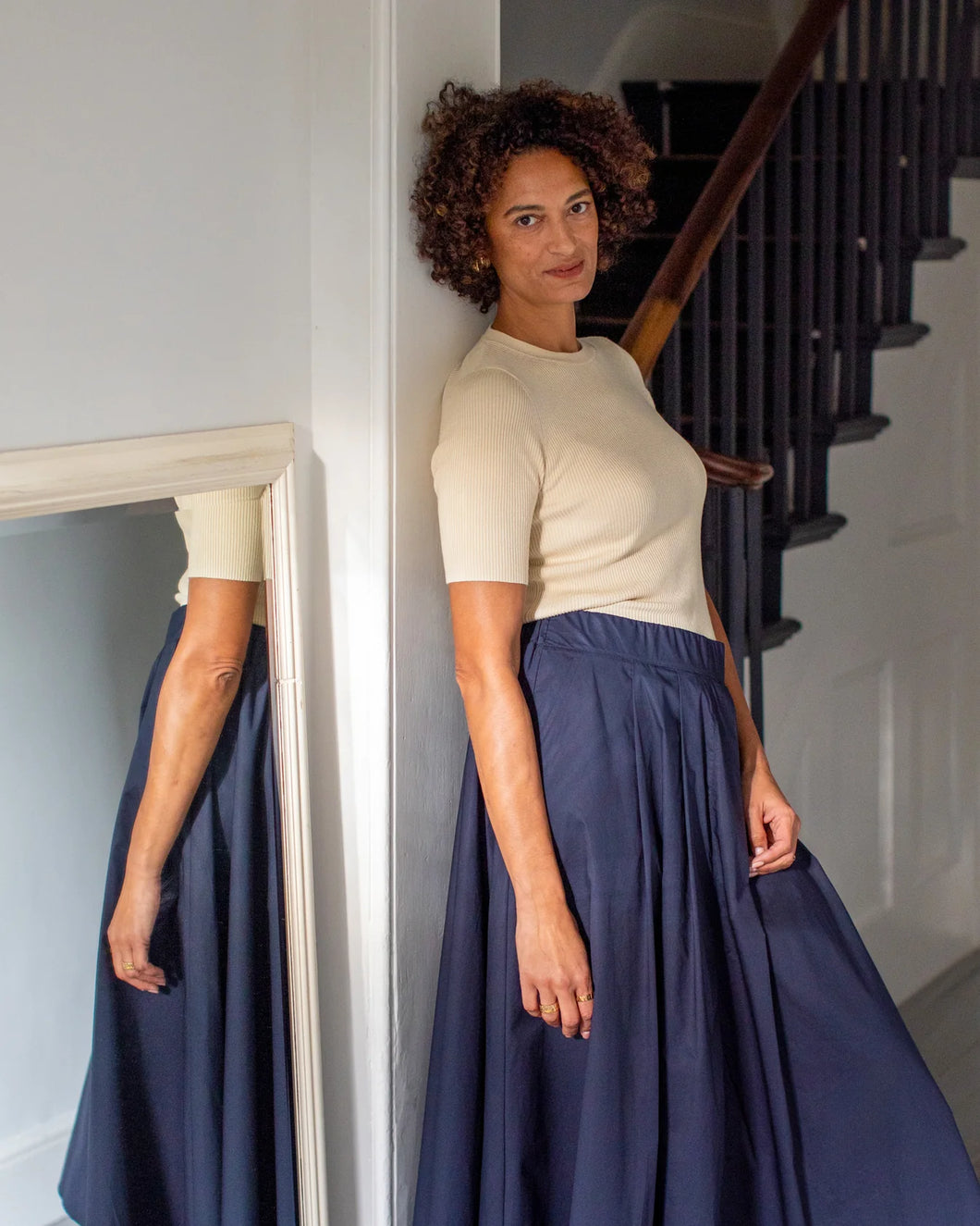 Chalk Cleo Top Butterscotch