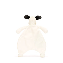 Load image into Gallery viewer, Jellycat Bashful Black and Cream Puppy Comforter
