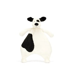 Load image into Gallery viewer, Jellycat Bashful Black and Cream Puppy Comforter
