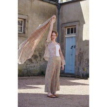 Load image into Gallery viewer, One Hundred Stars Vintage Tiles Scarf Pink
