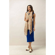 Load image into Gallery viewer, One Hundred Stars Vintage Tiles Scarf Pink

