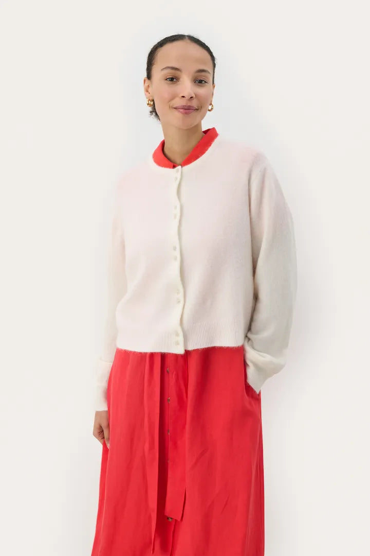 Part Two Ninell Eggnog Cardigan