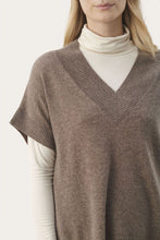 Load image into Gallery viewer, Part Two Hevin Cashmere Pullover Mink Melange
