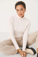 Load image into Gallery viewer, Part Two Efinas Rollneck Jumper, Whitecap Grey
