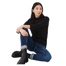 Load image into Gallery viewer, Part Two Efinas Rollneck Jumper, Black
