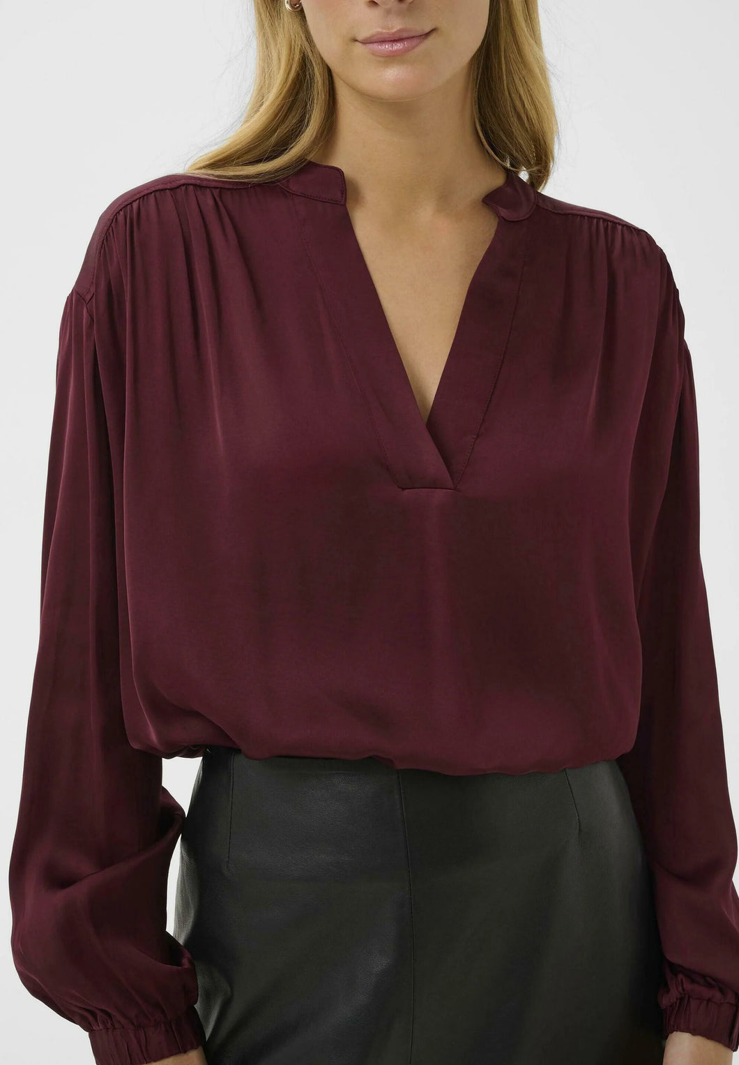 Part Two Sandi Blouse Tawny Port