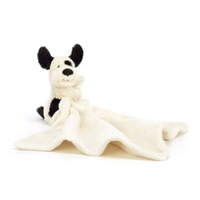 Load image into Gallery viewer, Jellycat Bashful Cream &amp; Black Puppy Soother
