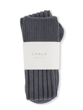 Load image into Gallery viewer, Long Boot Sock | Charcoal

